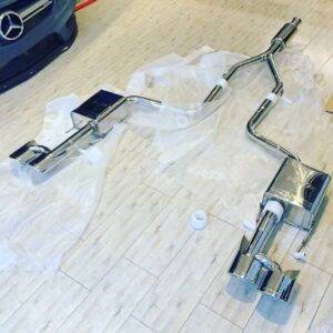 W204 exhaust system Amg CENDE performance